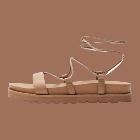 Aldo Call It Spring Jayda Women’s Vegan Sandals Beige Size 7.5 - Picture 9 of 9